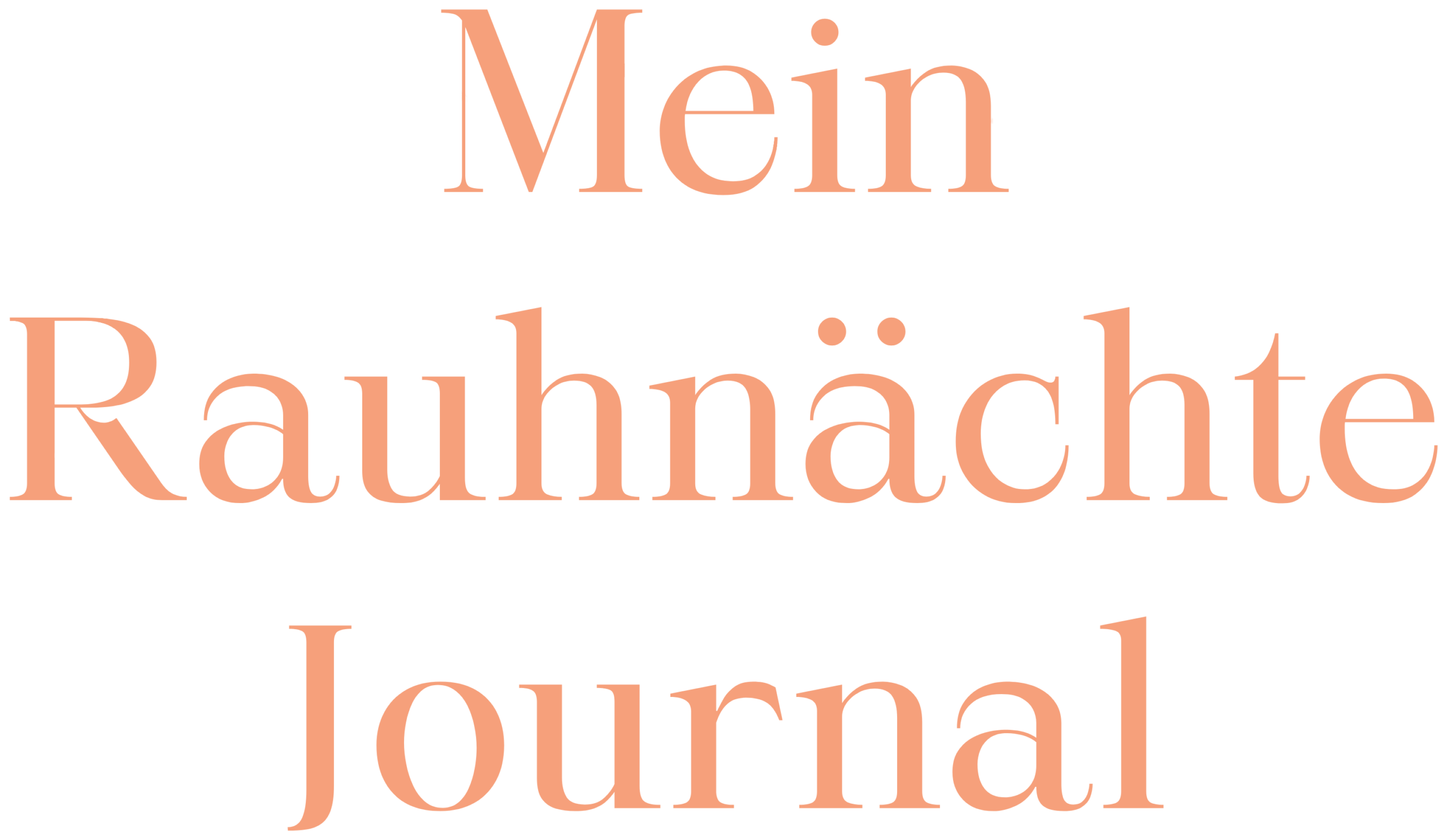 Mein Rauhnächte Journal